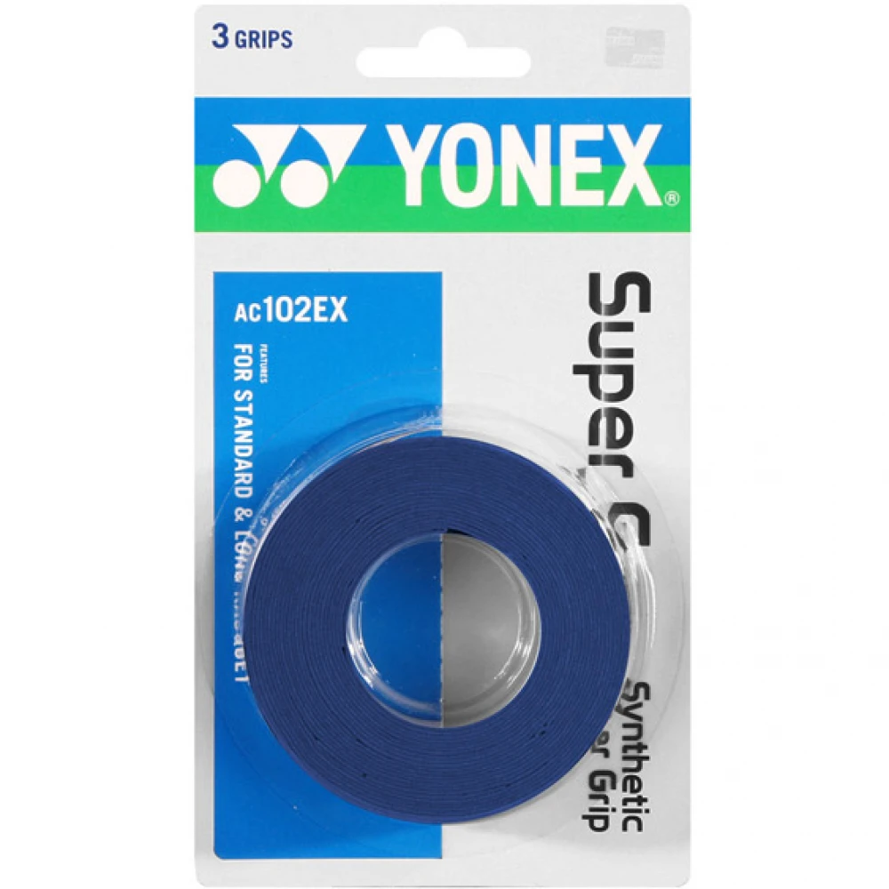Yonex Super Grap 3-Pack (Blue) 1 Yonex Super Grap 3-Pack (Blue)