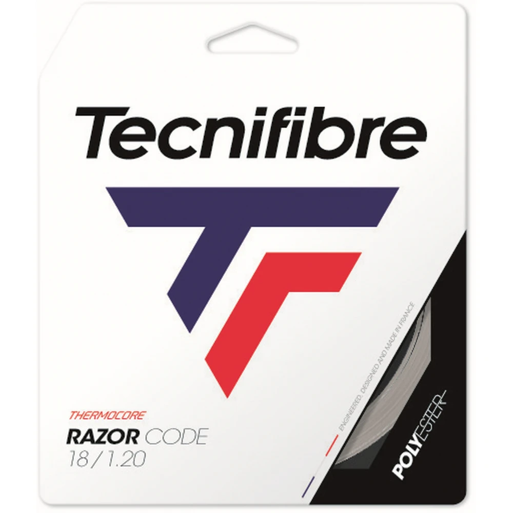 Tecnifibre Razor Code Carbon 18g Tennis String (Set)