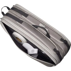 Wilson Tour 12 Pack Tennis Bag (Stone) -Tennis Gear Shop 101001 6pk Stone c 1000 1000