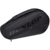 Dunlop Team 3 Racquet Thermo Tennis Bag (Black/Black)