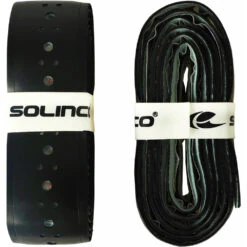 Solinco Dura-Cush Replacement Grip (Black) -Tennis Gear Shop 1920127 Solinco Dura Cush Replacement Grip Black c 1000 1000