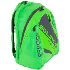 Solinco Tour Tennis Backpack (Full Neon Green)