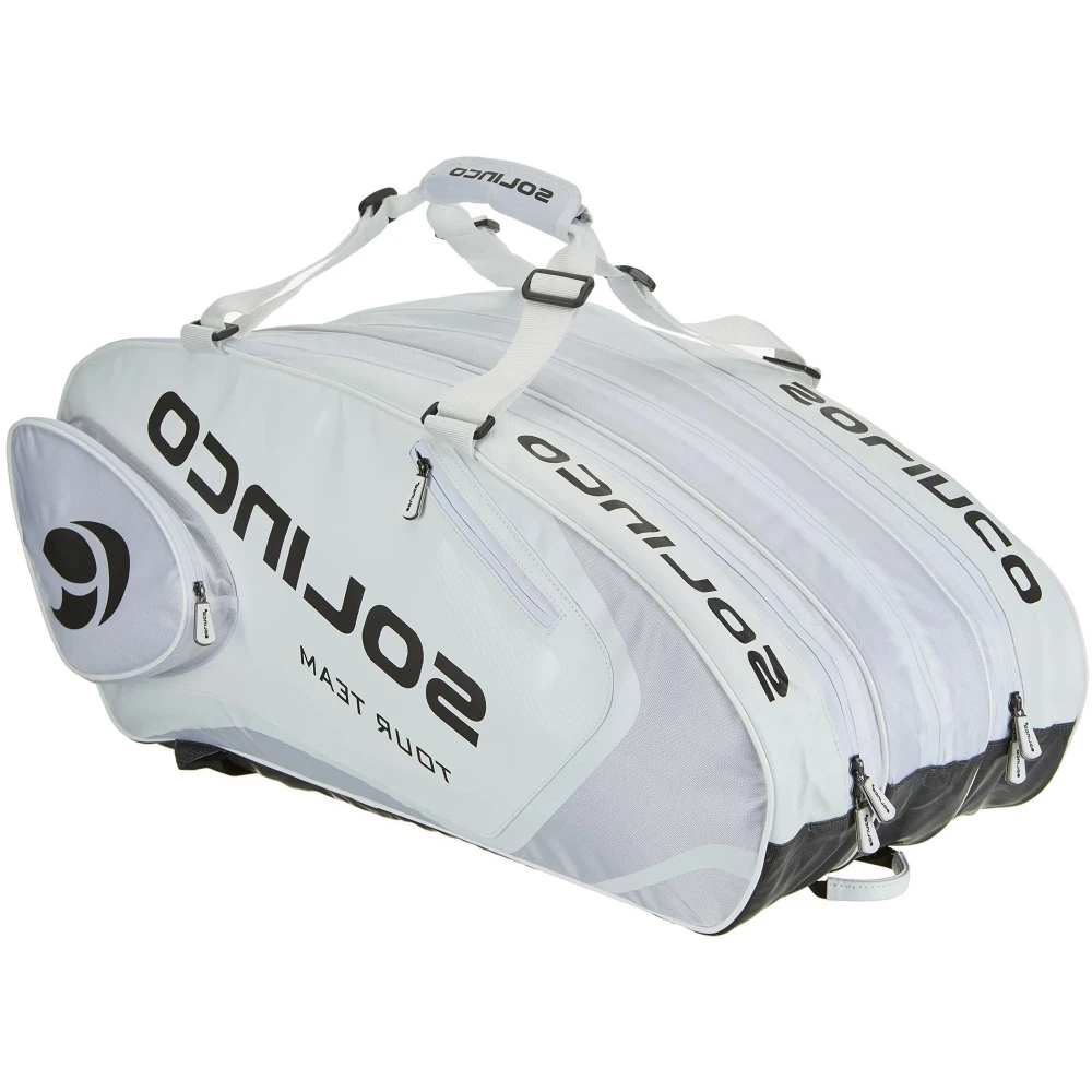 Solinco Tour 15 Pack Tennis Racquet Bag (Whiteout)
