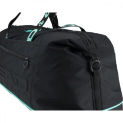 Head Coco Tennis Duffle Bag (Black/Mint) -Tennis Gear Shop 283322 BKMI Head Coco Tennis Duffle Bag Angle 1000 1000
