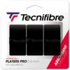 Tecnifibre Players Pro Overgrip 3-Pack (Black)
