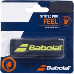 Babolat Syntec Pro Replacement Grip (Black/Yellow)