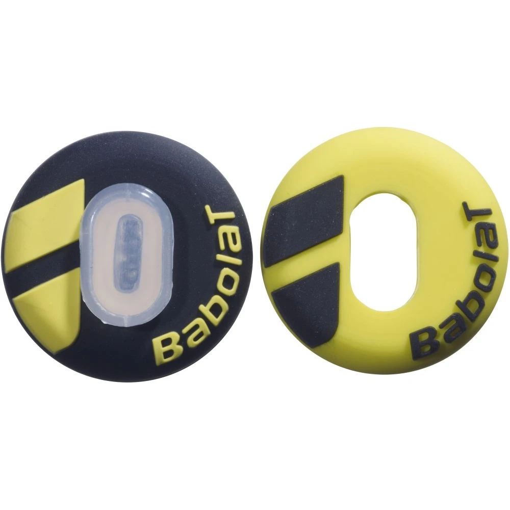 Babolat Custom Damp Feel Vibration Dampener X2 (Black/Yellow) - Image 2