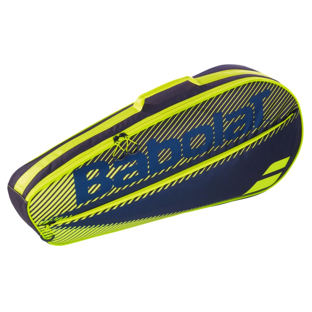 Babolat Club Essential Racket Holder X 3 (Black/Yellow) 1 Babolat Club Essential Racket Holder X 3 (Black/Yellow)