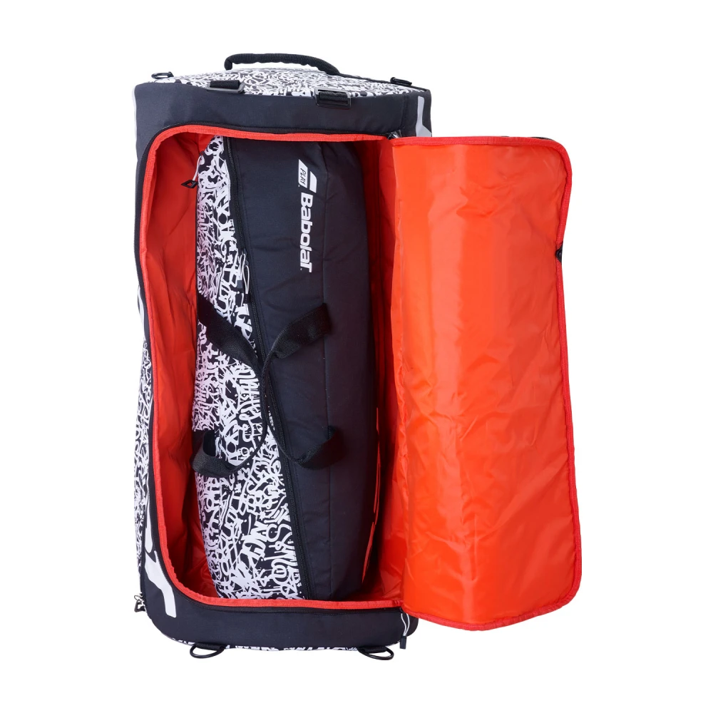 Babolat Explore 1 Week Tournament Tennis Travel Bag (Black/White) - Image 3