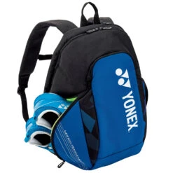 Yonex Pro Backpack M Tennis Backpack (Fine Blue) -Tennis Gear Shop BAG92212MFB yonex pro backpack m tennis backpack fine blue open 1000 1000