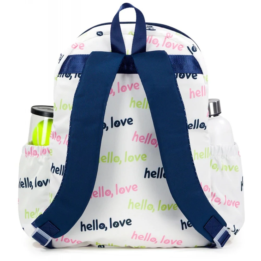 Ame & Lulu Big Love Tennis Backpack (Hello Love) - Image 3
