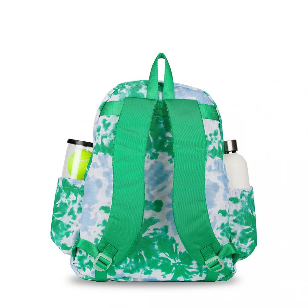 Ame & Lulu Game On Tennis Backpack (Green Blue Tie-Dye) - Image 2