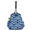 Ame & Lulu Game On Tennis Backpack (Blue Shibori)