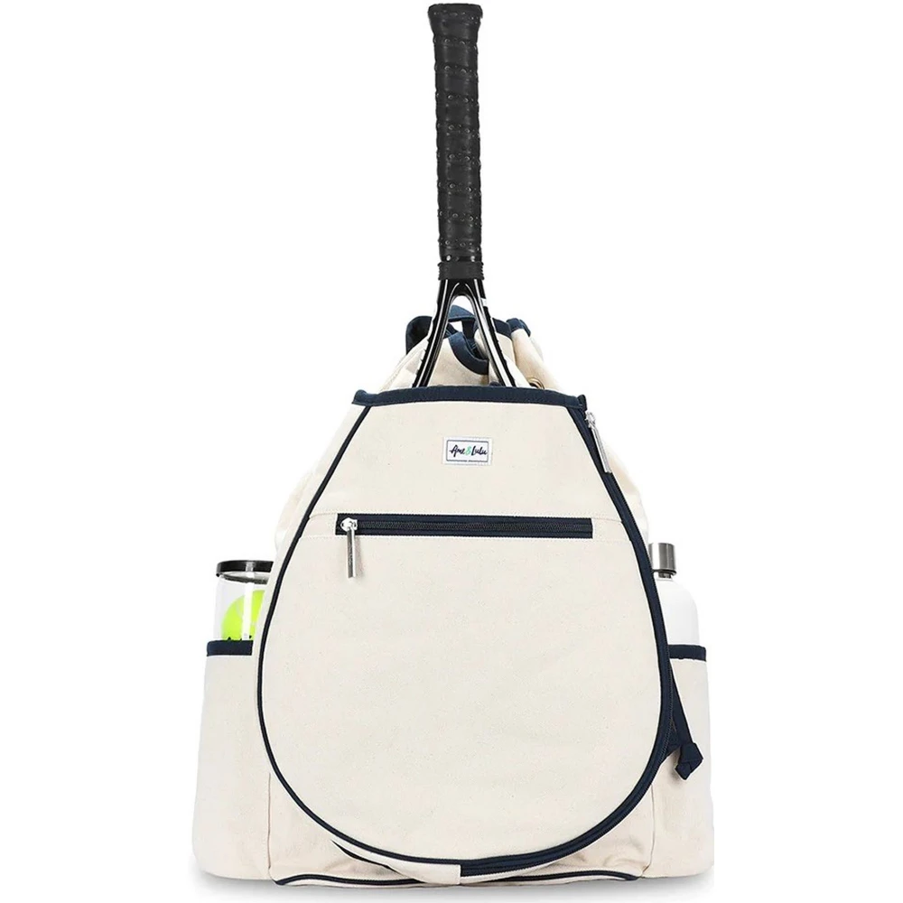 Ame & Lulu Hamptons Tennis Backpack (Two Tone Blue)