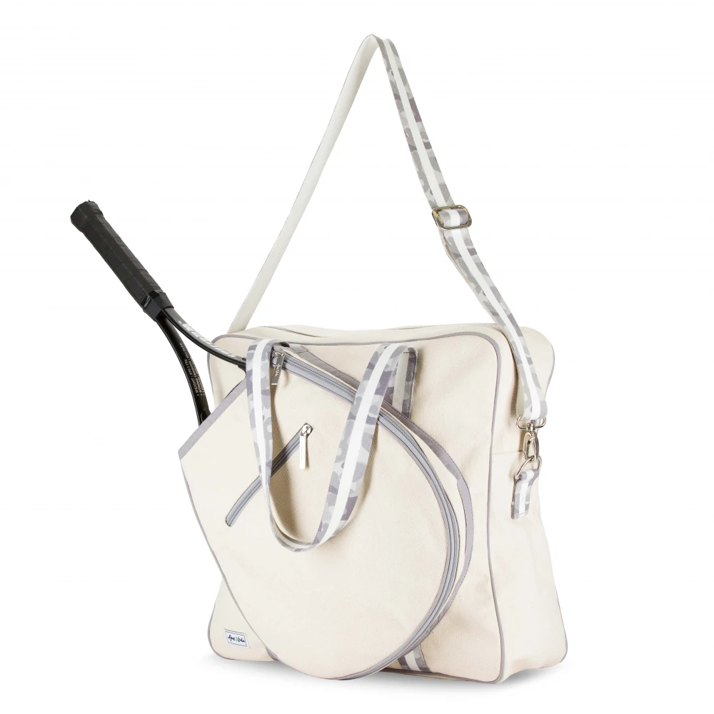 Ame & Lulu Hamptons Tennis Tour Bag (Grey Camo) - Image 2