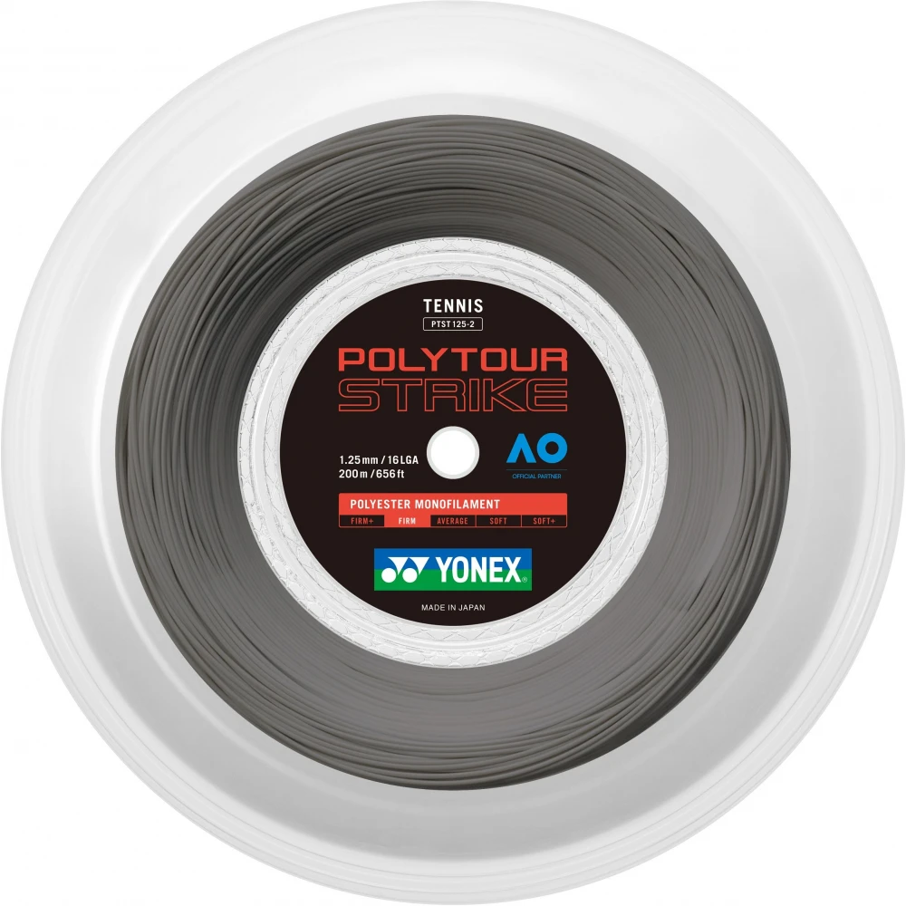 Yonex POLYTOUR Strike 125 Tennis String (Reel) 2 Yonex POLYTOUR Strike 125 Tennis String (Reel) - Image 2