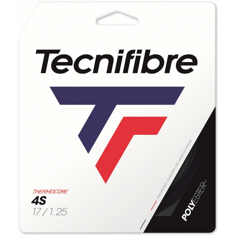 Tecnifibre Black Code 4S 17g Tennis String (Set)