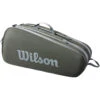 Wilson Tour 6 Pack Tennis Bag (Dark Green)