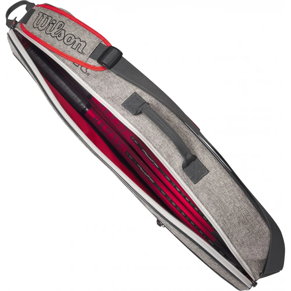 Wilson Team 3 Pack Tennis Bag (Heather Grey) - Image 3