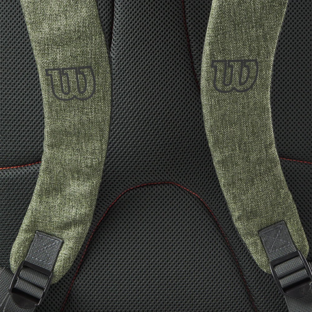 Wilson Team Tennis Backpack (Heather Green) 3 Wilson Team Tennis Backpack (Heather Green) - Image 3