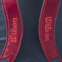 Wilson Junior Tennis Backpack (Red/Infrared) -Tennis Gear Shop WR8023803001 Wilson Junior Tennis Backpack RedInfrared c 1000 1000