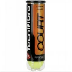Tecnifibre Court Tennis Balls (Can Of 3)