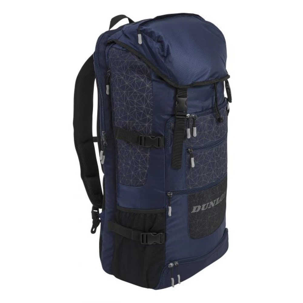 Dunlop SX Casual Sporty Long Tennis Backpack (Navy/Gray)