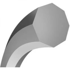 Gamma OCHO 17g Tennis String (Reel) -Tennis Gear Shop gamma tennis cross section 600x600 1000 1000 1