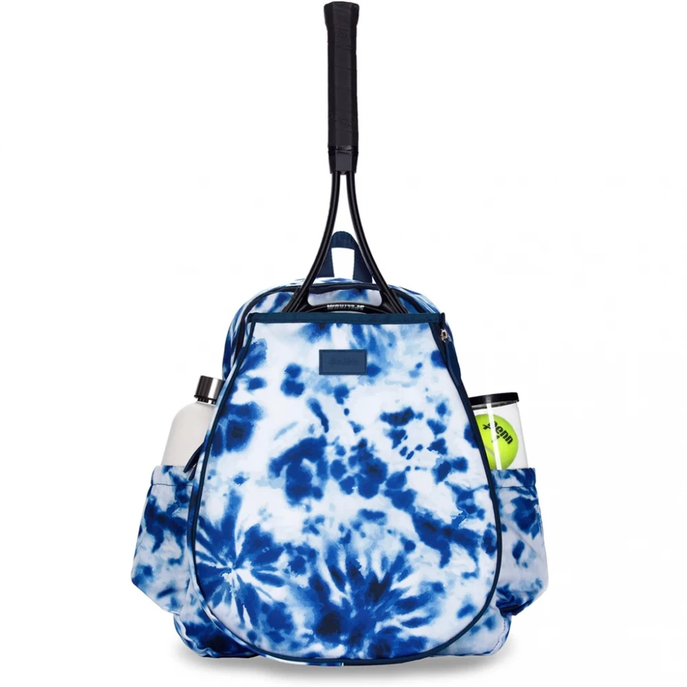 Ame & Lulu Game On Tennis Backpack (Navy/Tie-Dye) 1 Ame & Lulu Game On Tennis Backpack (Navy/Tie-Dye)
