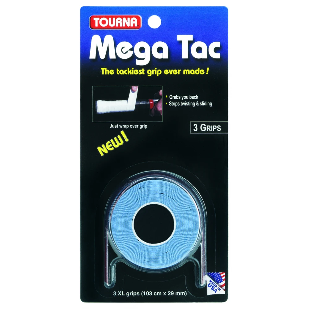 Tourna Mega Tac Overgrip (3 Pack) 1 Tourna Mega Tac Overgrip (3 Pack)