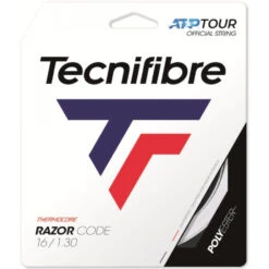 Tecnifibre Razor Code White 18g Tennis String (Set)