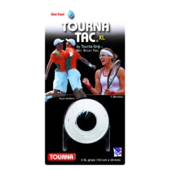 Tourna Tac XL White Overgrip (3 Pack)