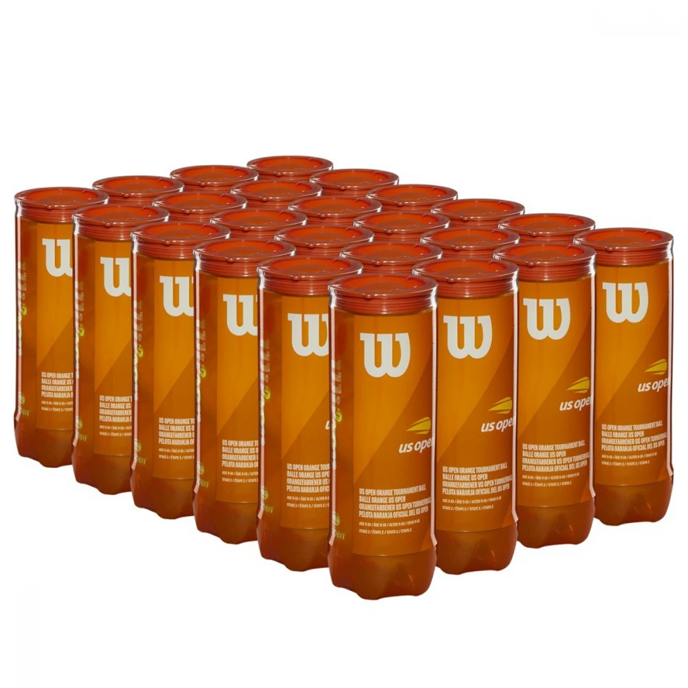 Wilson US Open Orange Tournament Transition Tennis Ball Case (72 Balls) 1 Wilson US Open Orange Tournament Transition Tennis Ball Case (72 Balls)